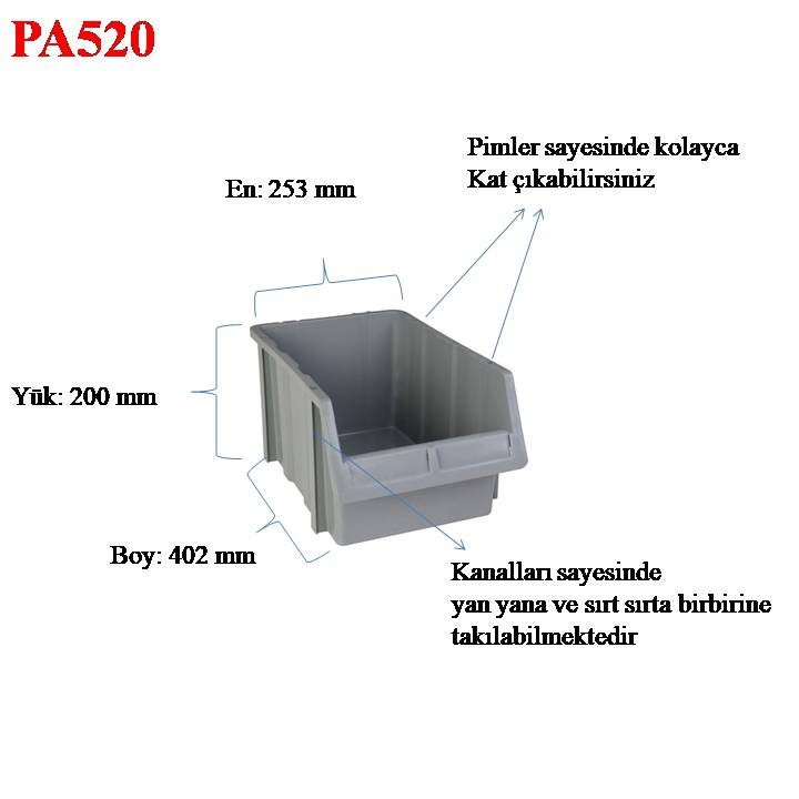 PA520 AVADANLIK GRİ